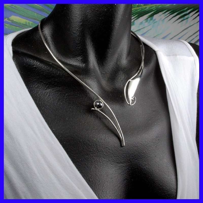Solid silver torch. Handmade designer jewelry Solid silver torch. Handmade designer jewelry