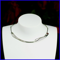 Silver necklace. Jewel of creator and artisanal. Limited to 8 copies.