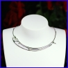 Silver necklace. Jewel of creator and artisanal. Limited to 8 copies.