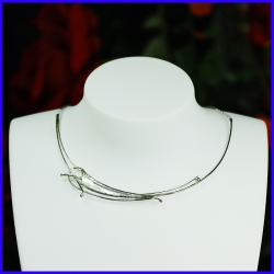 Silver necklace. Jewel of creator and artisanal. Limited to 8 copies.