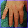 Handmade silver ring. Designer and handcrafted jewelry.