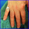 Handmade silver ring. Designer and handcrafted jewelry.