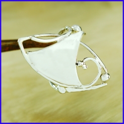 Handmade silver ring. Designer and handcrafted jewelry