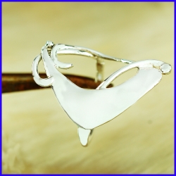 Handmade silver ring. Designer and handcrafted jewelry. Limited to 8 pieces.