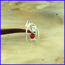 Handmade silver ring. Jewel of creator and craftsman. Limited to 8 pieces.