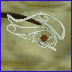 Handmade silver ring. Designer and handcrafted jewellery