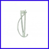 Silver earrings. Designer and handmade jewel.