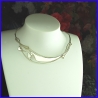 Silver necklace. Designer and handmade jewel. Limited to 8 pieces.