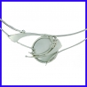 Silver necklace. Designer and handmade jewel. Limited to 8 pieces.