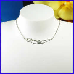 Silver necklace. Designer and handmade jewel. Limited to 8 pieces