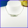 Silver necklace. Designer and handmade jewel. Limited to 8 pieces.