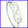 Bracelet in silver and handmade. Designer and handmade jewel