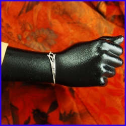 Handmade silver bracelet. Designer and handmade jewel