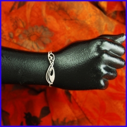 Handmade silver bracelet. Designer and handmade jewel