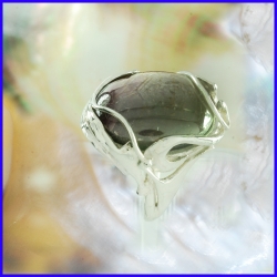 Handmade silver ring. Designer and handmade jewel. Unique piece