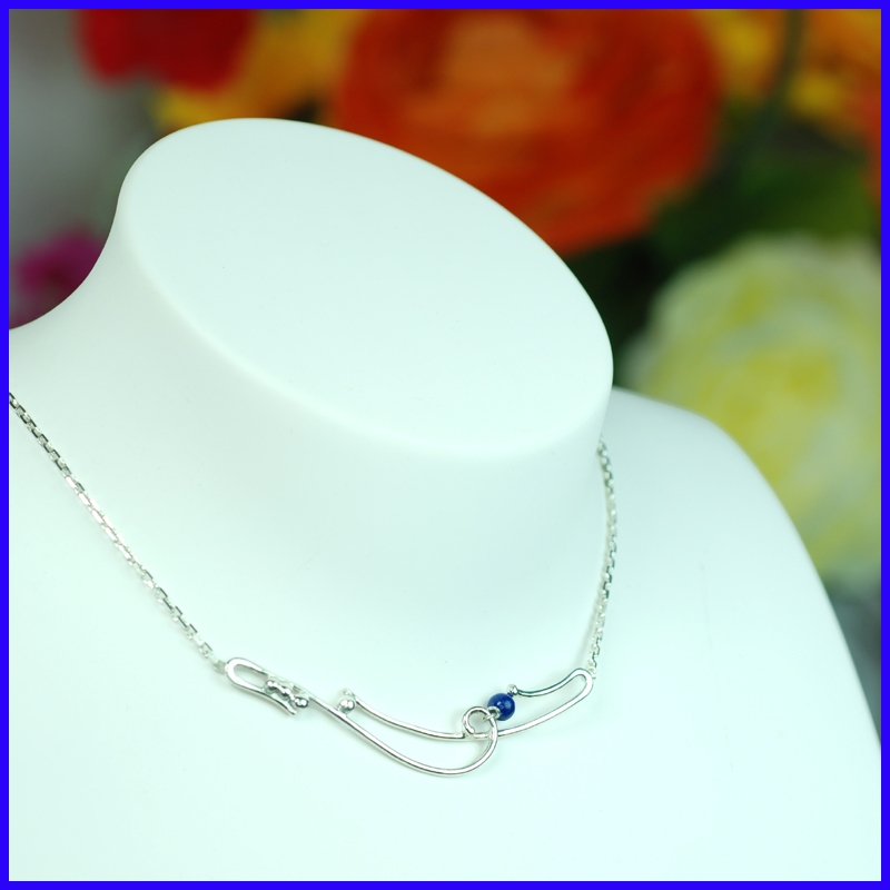 Silver necklace. Designer and handmade jewel. Limited to 8 pieces. Silver necklace. Designer and handmade jewel. Limited to 8 pieces.
