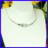 Collier en argent Pièce unique une Hématite de créateur et artisanal