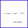 Collier argent et pierre de lune arc en ciel créateur et artisanale