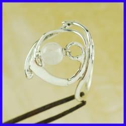 Bague en argent fait main Bijou de créateur artisanal 8 exemplaires.