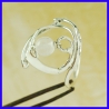Handmade silver ring. Hand-crafted, designer jewellery 8 pieces.