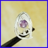 Bague en argent fait main Bijou de créateur artisanal 8 exemplaires.