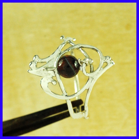 Bague en argent fait main Bijou de créateur et artisanal 8 exemplaires