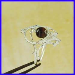 Bague en argent fait main Bijou de créateur et artisanal 8 exemplaires