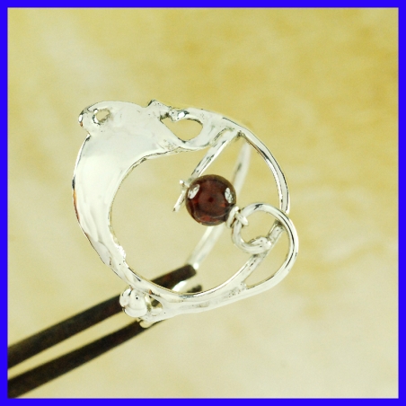Bague en argent fait main Bijou créateur et artisanal 8 exemplaires