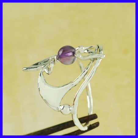 Bague en argent fait main Bijou de créateur et artisanal 8 exemplaires