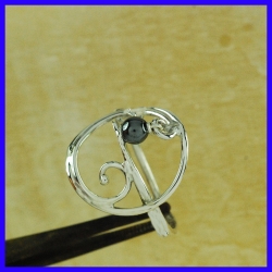 Bague en argent fait main Bijou créateur et artisanal 8 exemplaires