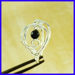 Bague en argent fait main Bijou de créateur et artisanal 8 exemplaires