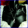 Silver pendant. Designer and handcrafted jewellery. Unique piece.