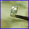 Silver ring for men created by a solid silver jeweller. This original jewel is limited to 8 pieces.